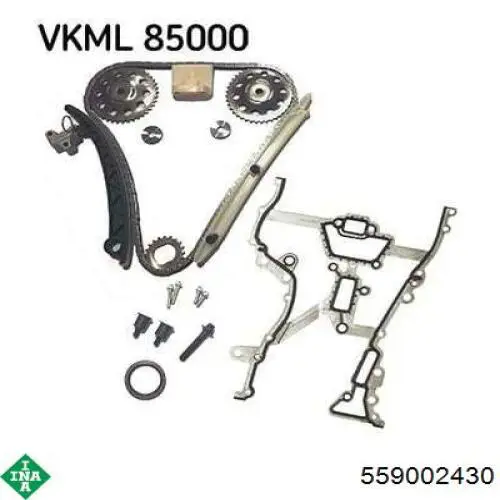Ланцюг ГРМ, комплект INA 559002430 ціна, від 101.62 USD