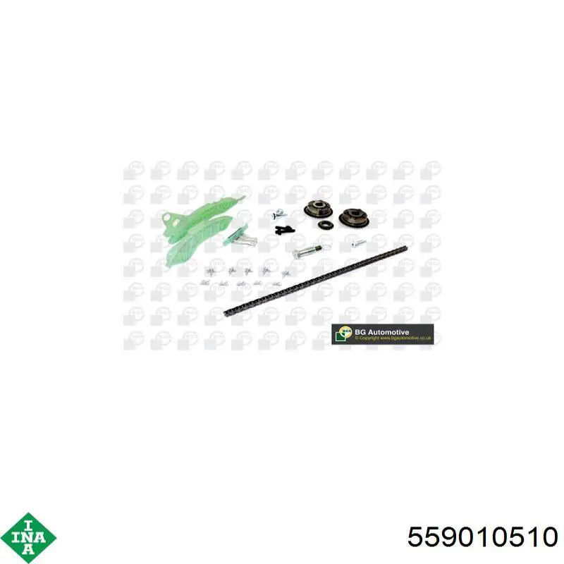 Ланцюг ГРМ, комплект INA 559010510 ціна, від 112.25 USD