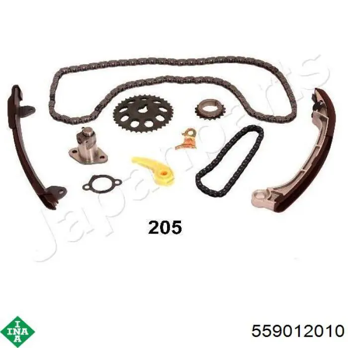 Ланцюг ГРМ, комплект INA 559012010 ціна, від 128.35 USD
