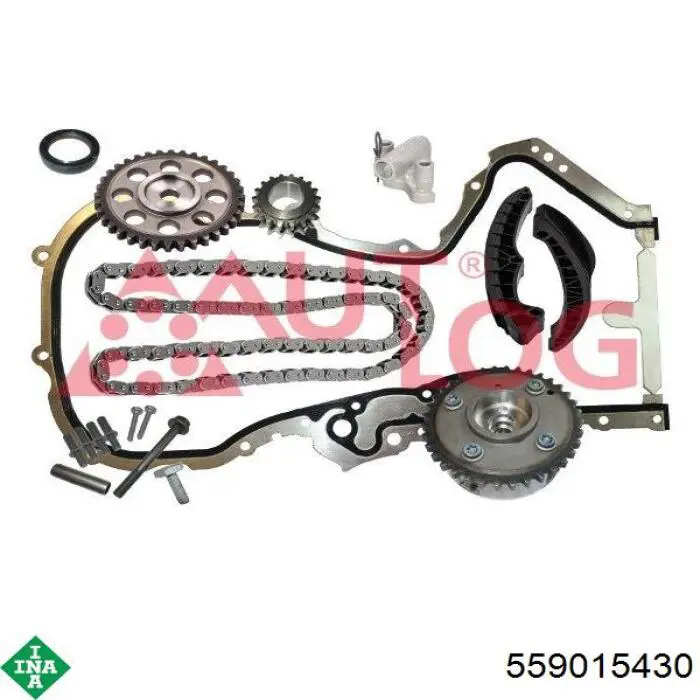 Ланцюг ГРМ, комплект, верхня INA 559015430 ціна, від 425.15 USD