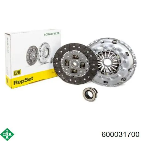 Комплект зчеплення (3 частини) INA 600031700 ціна, від 711.88 USD