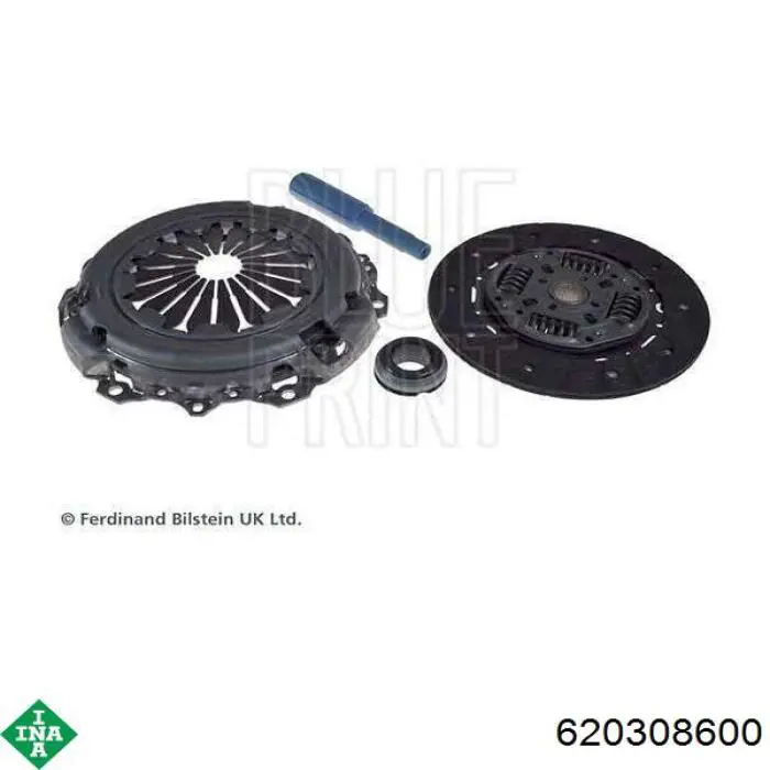 Комплект зчеплення (3 частини) INA 620308600 ціна, від 117.87 USD