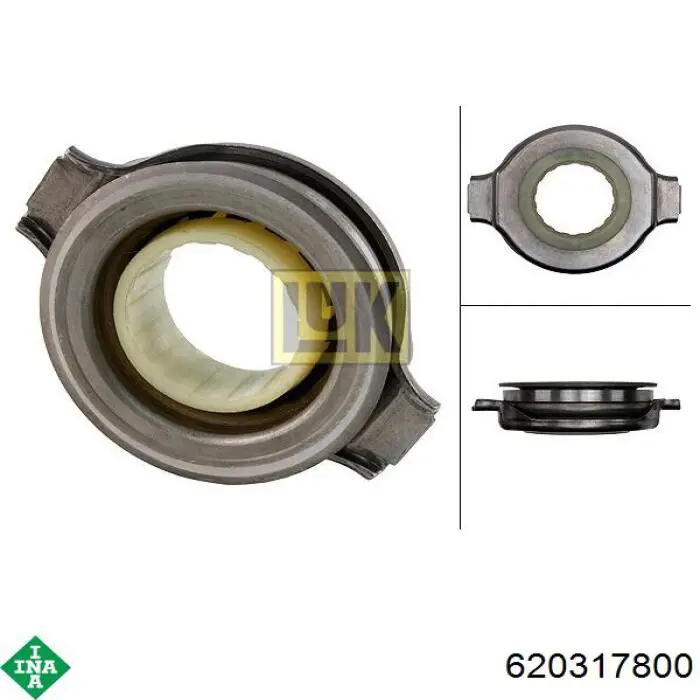 Комплект зчеплення (3 частини) INA 620317800 ціна, від 136.39 USD