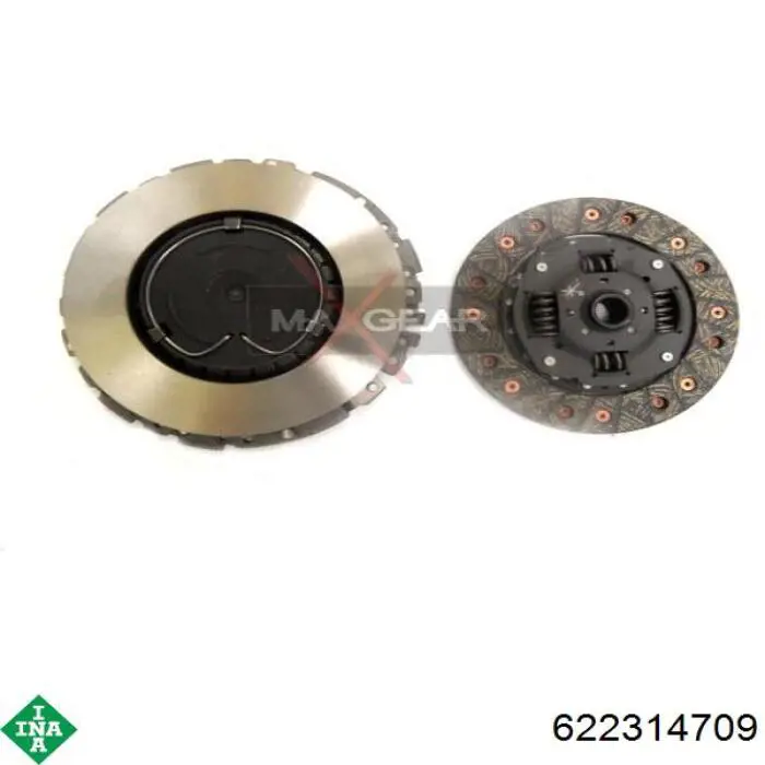 Купити 828661 VALEO Комплект зчеплення (диск, корзина, підшипник)