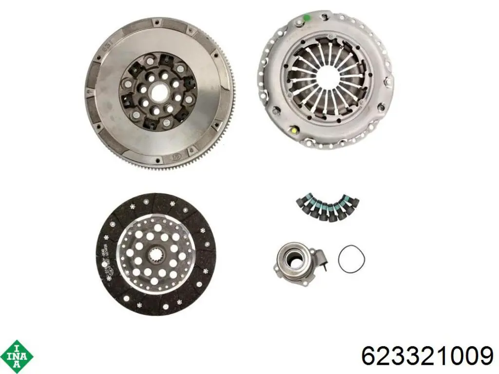 Комплект зчеплення (3 частини) Opel 6606038 ціна, від 194.83 USD