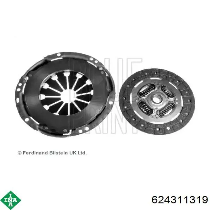 Купити A0182507801 Mercedes Комплект зчеплення (диск, корзина, підшипник)