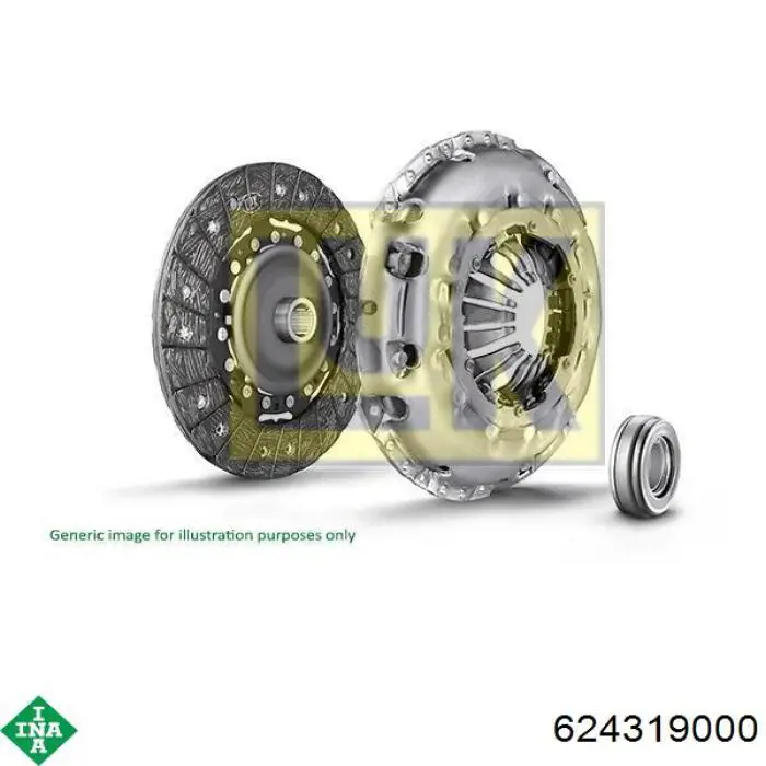 Зчеплення 624319000 INA