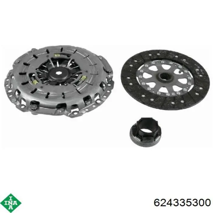 Комплект зчеплення (3 частини) BMW 21217534734 ціна, від 261.70 USD