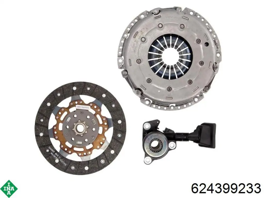 Комплект зчеплення (3 частини) Sachs 3000990472 ціна, від 234.99 USD