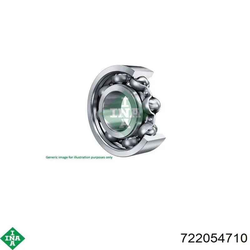 Підшипник КПП 0750116394ZF ZF Parts