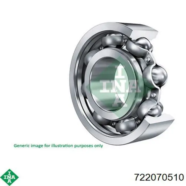 Підшипник КПП INA 722070510 ціна, від 14.79 USD