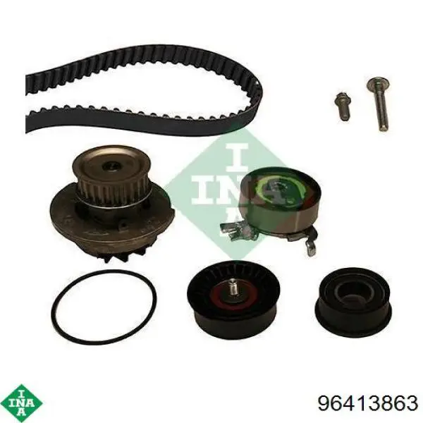 Ролик ременя ГРМ, паразитний INA 96413863 ціна, від 10.07 USD