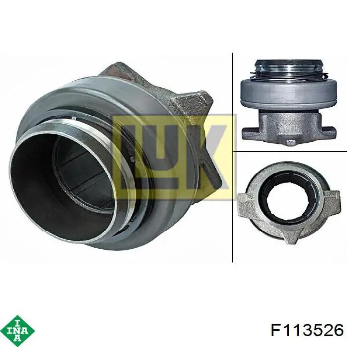 F113526 INA Підшипник ковзання зчеплення