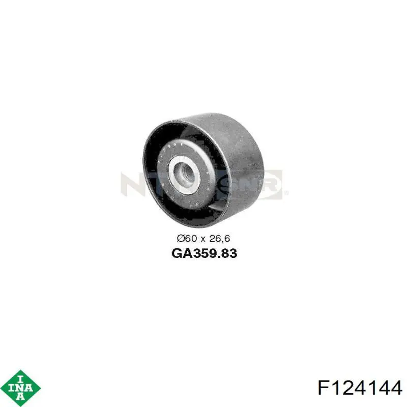 Натяжний ролик INA F124144 ціна, від 21.83 USD