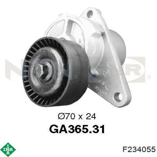 Натягувач приводного ременя INA F234055 ціна, від 36.95 USD