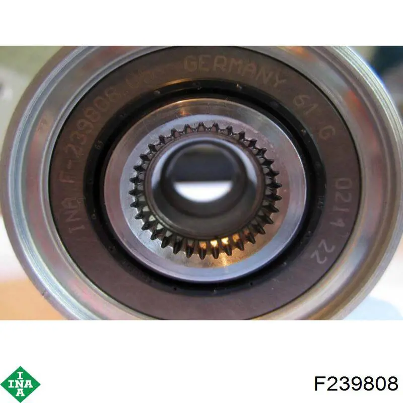 Шків генератора F239808 INA