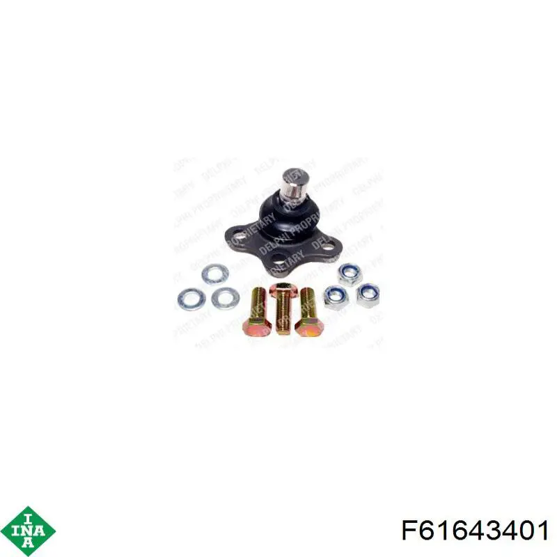 Ролик приводного ременя, паразитний INA F61643401 ціна, від 16.75 USD