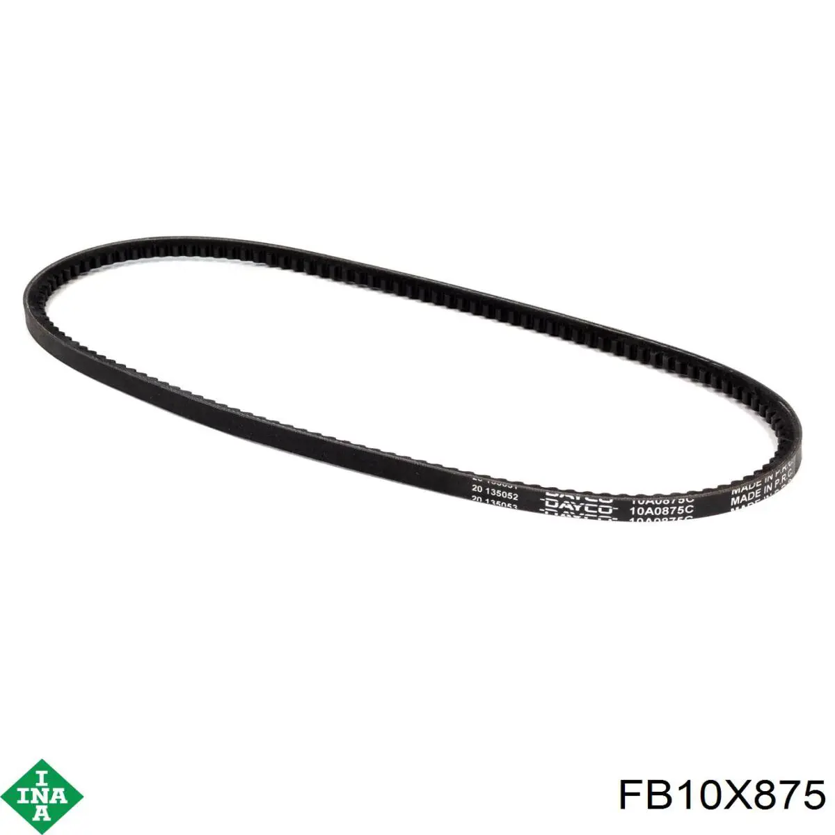 Клиновий ремінь INA FB10X875 ціна, від 2.79 USD