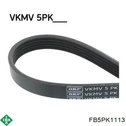 Ремінь генератора FB5PK1113 INA