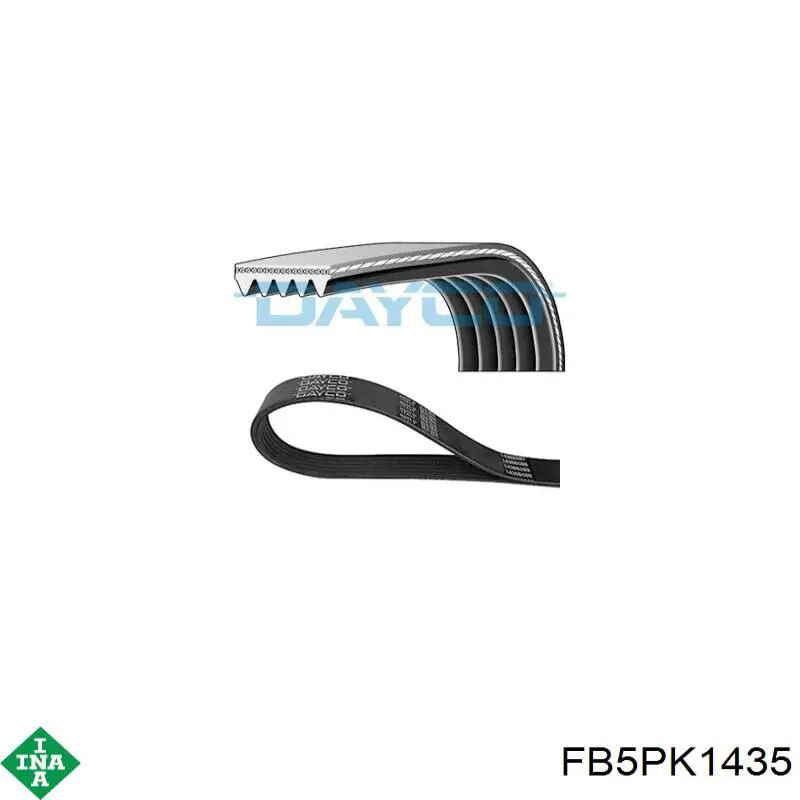 Клиновий ремінь INA FB5PK1435 ціна, від 10.18 USD