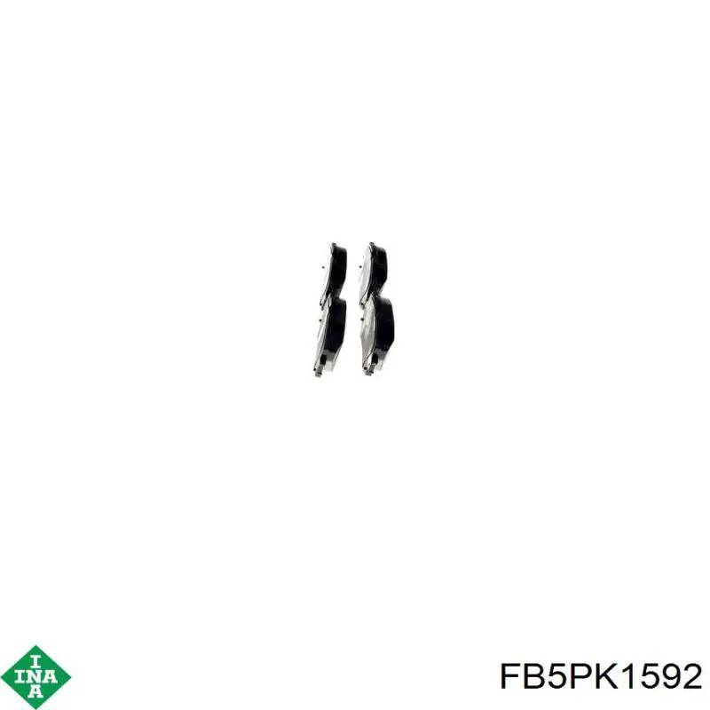 Ремінь генератора FB5PK1592 INA