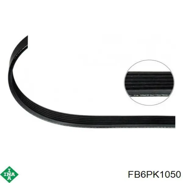 Ремінь генератора FB6PK1050 INA