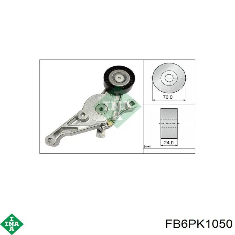Купити FB6PK1050 INA Ремінь генератора
