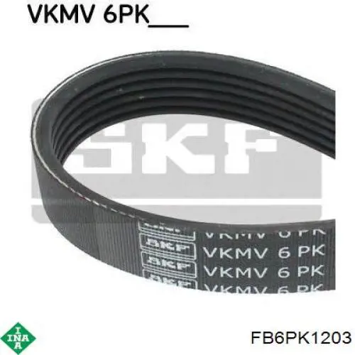 Ремінь генератора FB6PK1203 INA