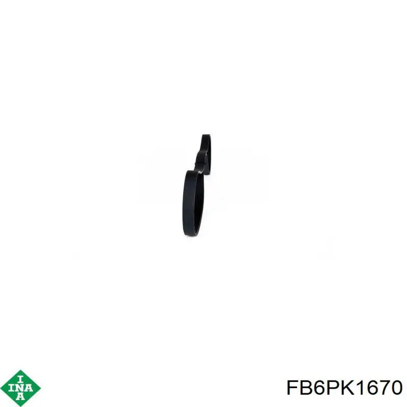 Ремінь кондиціонера INA FB6PK1670