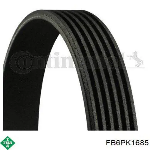Ремінь генератора FB6PK1685 INA