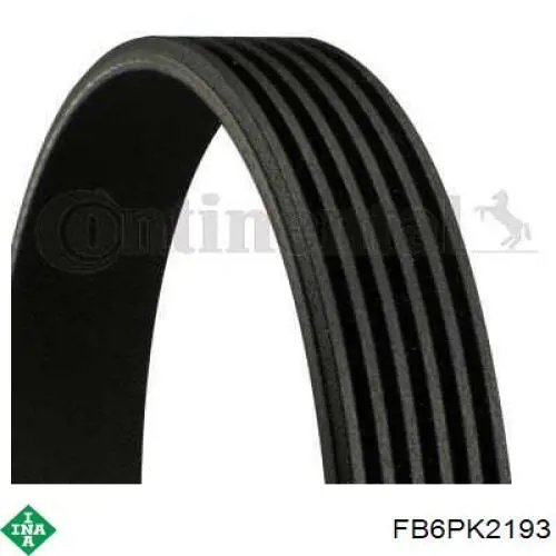 Клиновий ремінь INA FB6PK2193 ціна, від 14.91 USD