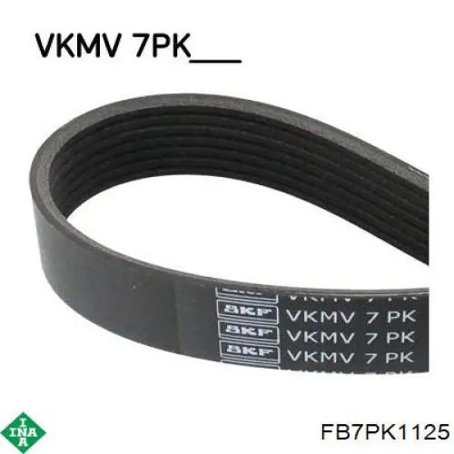 Ремінь кондиціонера INA FB7PK1125