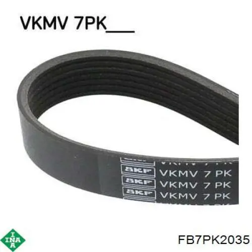 Купити FB7PK2035 INA Ремінь генератора