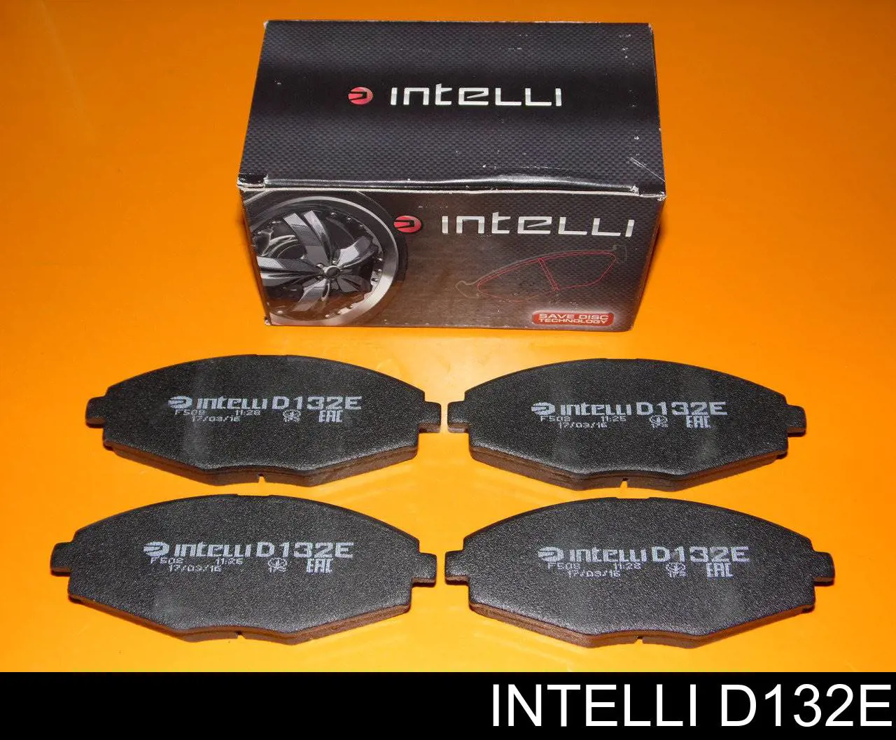 Гальмівні колодки Intelli D132E ціна, від 11.01 USD