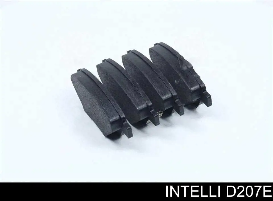 Гальмівні колодки Intelli D207E ціна, від 12.73 USD