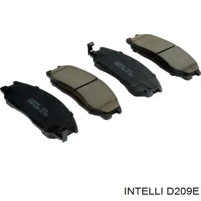 D209E Intelli Передні гальмівні колодки