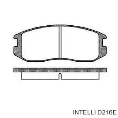 D216E Intelli Передні гальмівні колодки