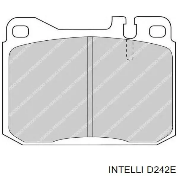 Купити D242E Intelli Колодки гальмівні передні, дискові
