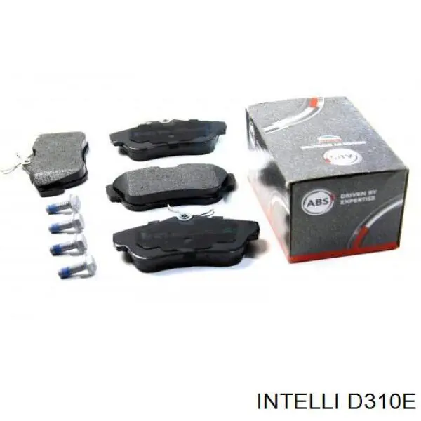 D310E Intelli Колодки гальмівні задні, дискові