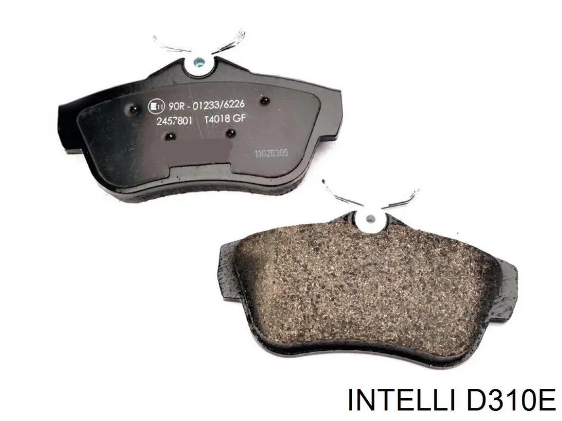 Задні гальмівні колодки Intelli D310E ціна, від 17.52 USD
