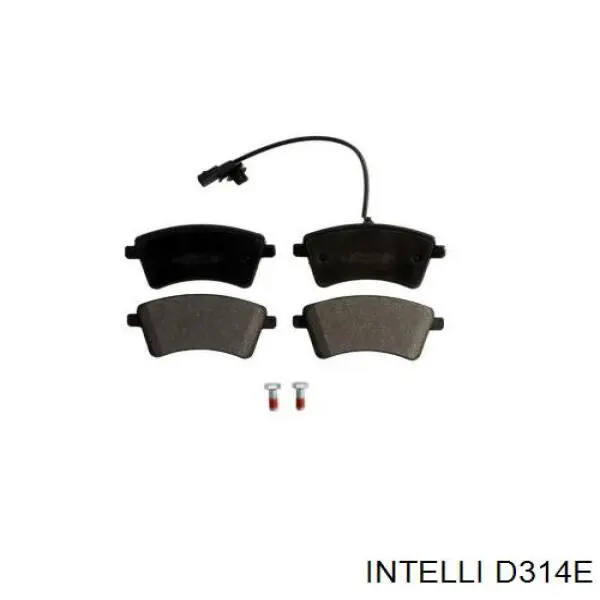 Передні тормозні колодки D314E Intelli
