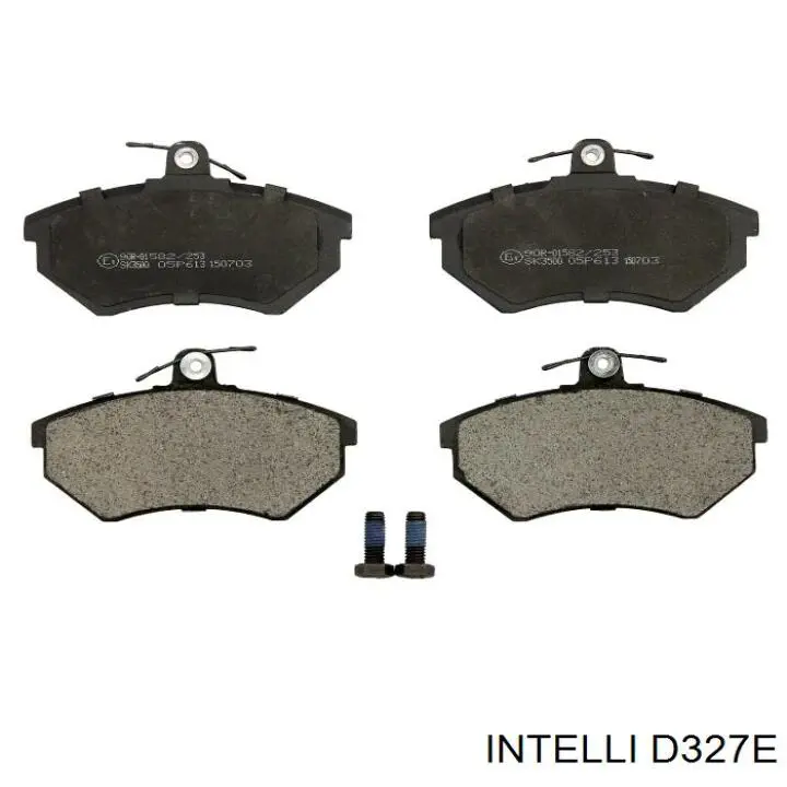 Гальмівні колодки Intelli D327E ціна, від 13.60 USD