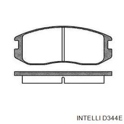 Купити D344E Intelli Задні колодки