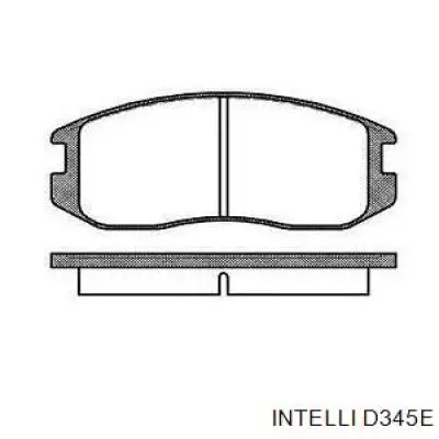 Купити D345E Intelli Задні колодки