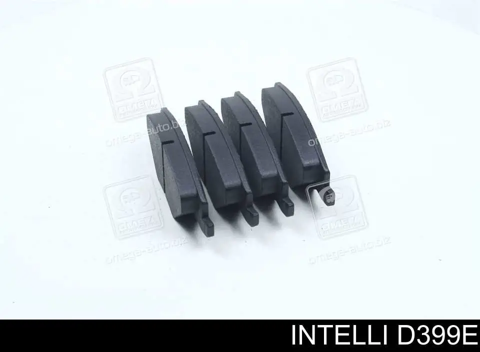 D399E Intelli колодки гальмівні передні, дискові