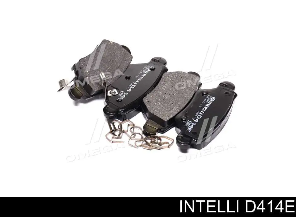 Задні гальмівні колодки Intelli D414E ціна, від 11.62 USD