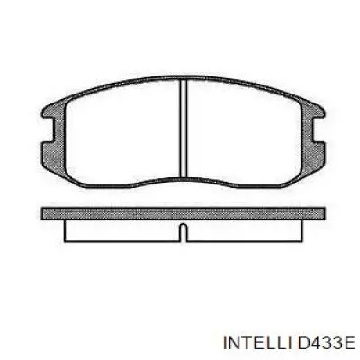 Передні тормозні колодки D433E Intelli