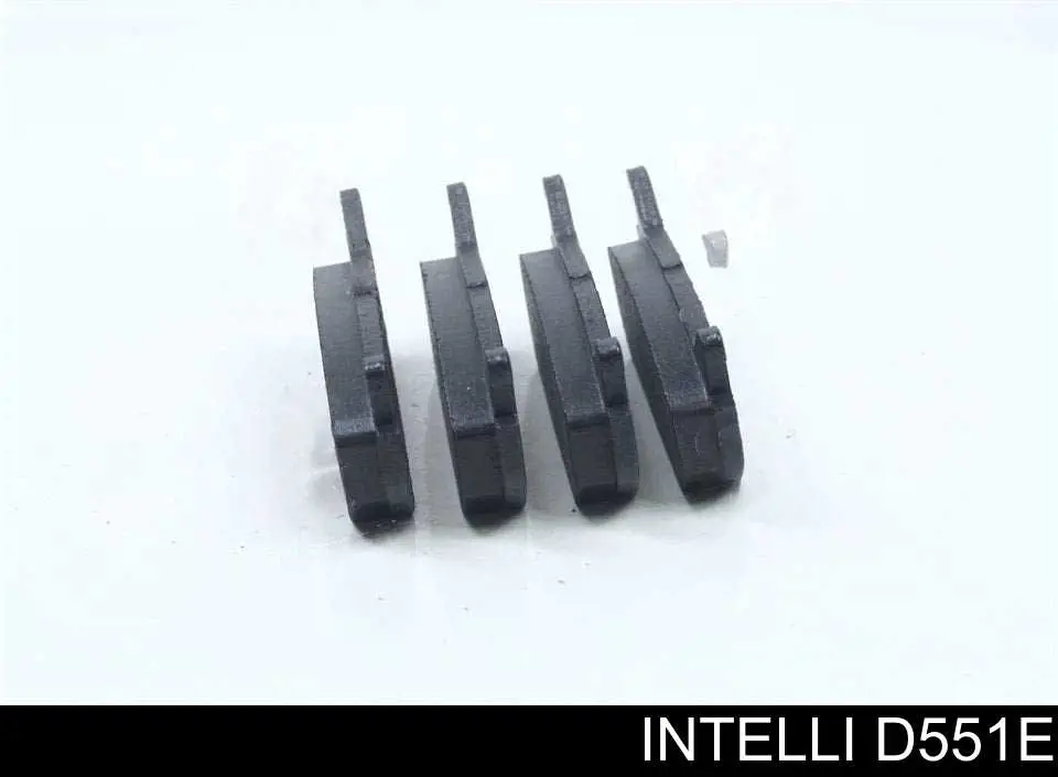 D551E Intelli Колодки гальмівні задні, дискові