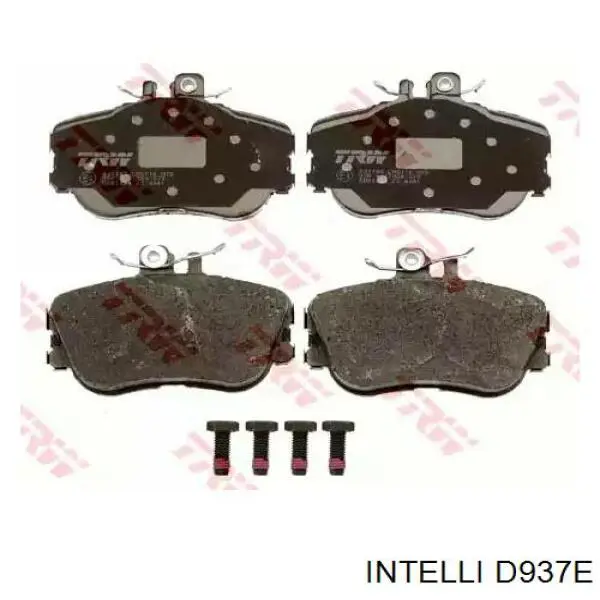 D937E Intelli Передні гальмівні колодки