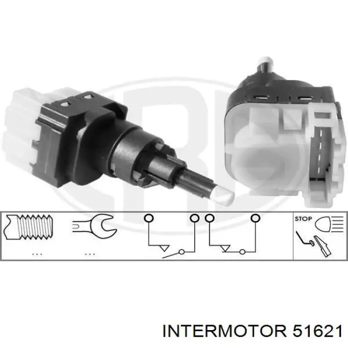 Датчик включення стопсигналу 51621 Intermotor